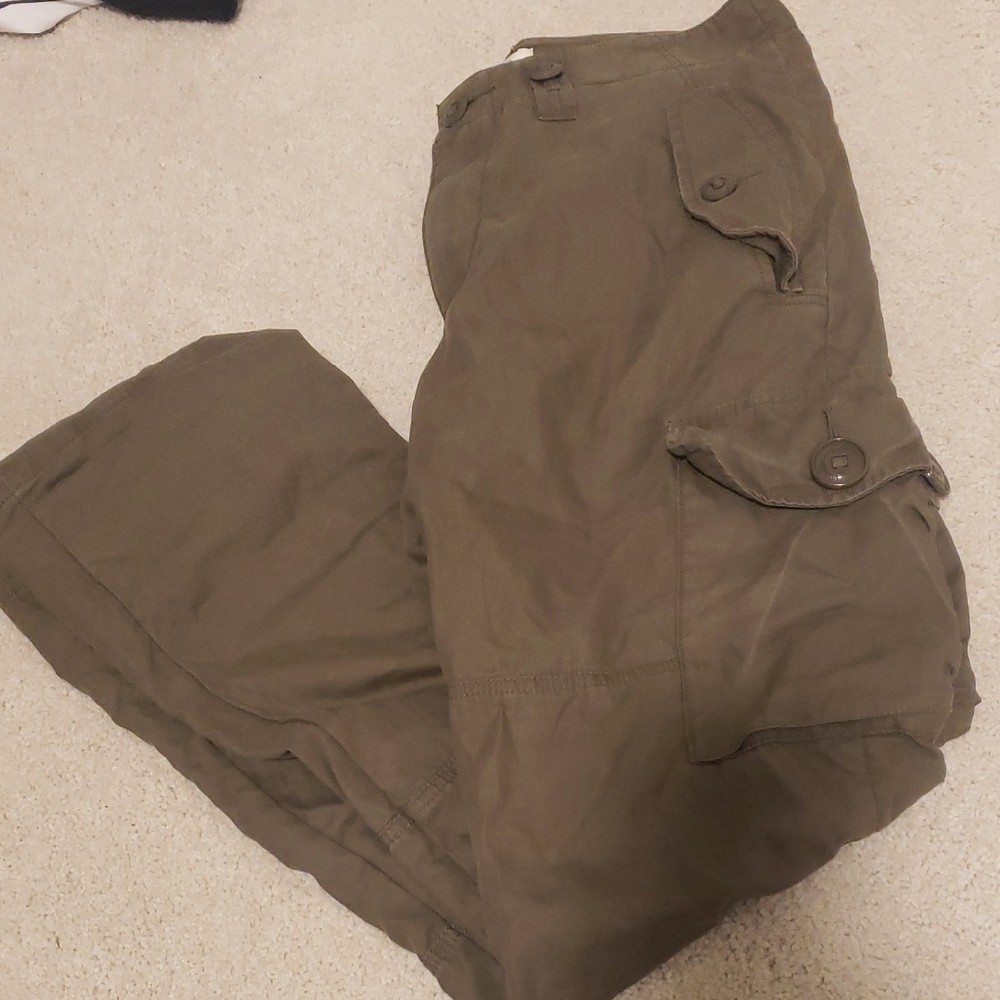 TNA Military Cargo Army Green Pant